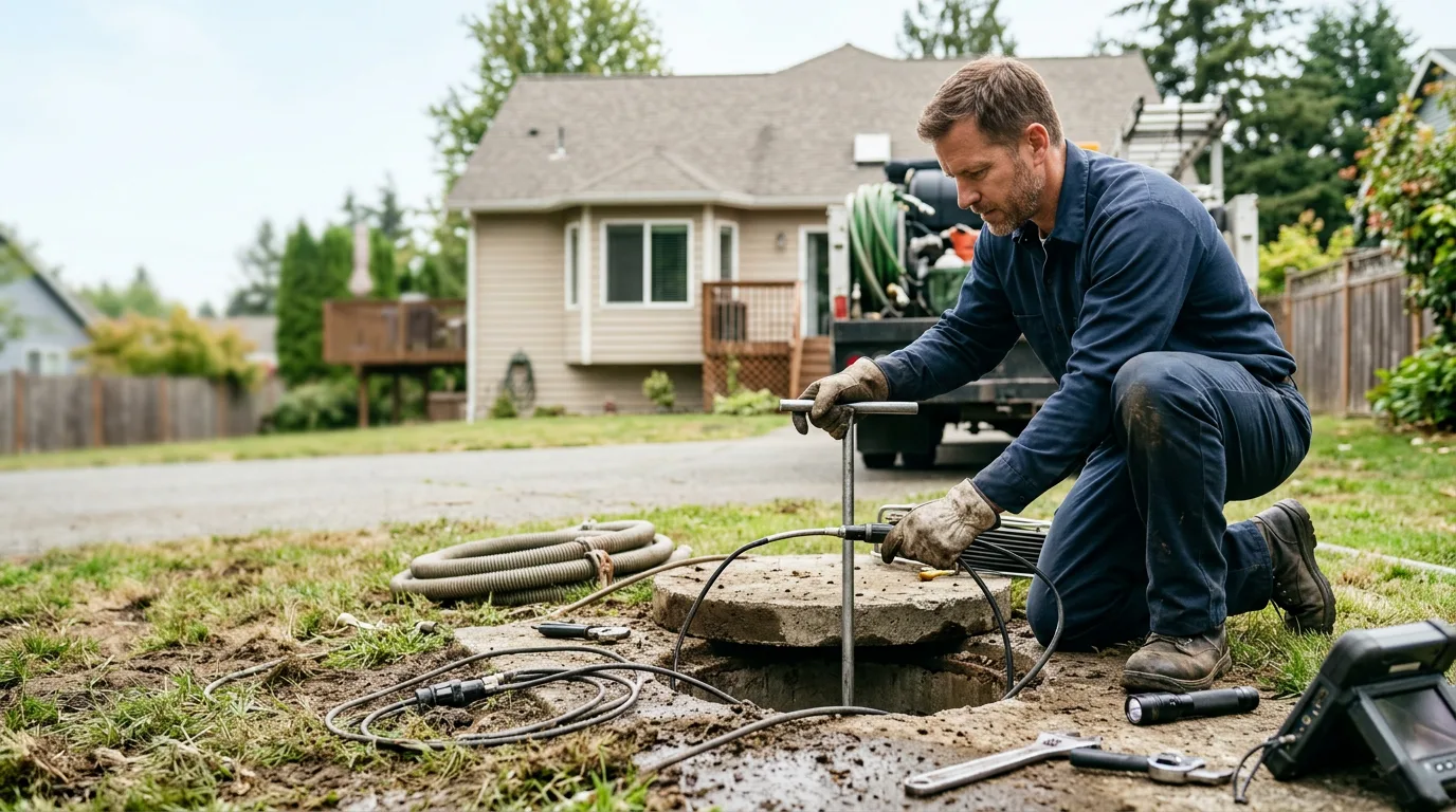 Septic Tank Pumping in Drums, PA